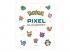 Pokémon Pixel kifestő blokk