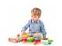 Montessori fa toronyépítő játékszett - Woodyland