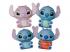 Összenyomható puha Stitch figura, többféle, 1 db