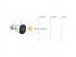 IMOU IPC-F22FEP, Bullet 2E, 2MP, kültéri, Full color, LED30m, mikrofon, 12VDC, IP wifi csőkamera