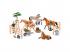 Faunica: 25db-os játékszett lovakkal - Woodyland