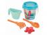 Ecoiffier szardíniás homokozó szett - 17 cm 6 részes