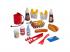 Ecoiffier 100% Chef utcai étel stand - 25 darabos