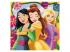 Disney Hercegnők puzzle, 3x49db.