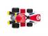 Carrera Mini RC 2,4 GHz távirányítós autó Mario Kart  1:50