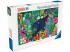 Puzzle 3000 db - Párduc a virágzó dzsungelben