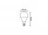 Rábalux , 1468 , SMD-LED , LED izzó , IP20 , E27 , 3000K , 17W