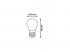 Rábalux , 1524 , Filament-LED , LED Filament , IP20 , E27 , 2700K , 10W