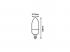 Rábalux , 1567 , SMD-LED , LED izzó , IP20 , E14 , 3000K , 8W