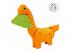 Brio Dino vonat szett  12 darabos