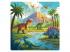 Ravensburger fa puzzle dinoszauruszok  44 darabos