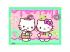 Hello Kitty puzzle 4 az 1-ben 100 darabos