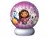 Puzzle 3D - Gabi babaháza éjjeli fény