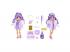 Rainbow High Crystal Fashion Doll  Violet baba