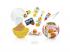 MGA\'s Miniverse - Make It Mini Foods: Diner Series 3B, meglepetés szett
