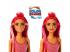 Barbie: Slime Reveal - Dinnye meglepetés baba gyümölcsös szettben Piros hajjal - Mattel