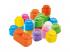 Clemmy: Puha színes építokockák babáknak 40 db-os szett - Clementoni