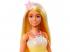 Barbie Dreamtopia: Hercegno baba sárga-rózsaszín pillangós ruhában - Mattel
