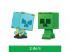 Minecraft: Flippin Figs Creeper 2-az 1ben figura - Mattel