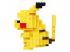 Nanoblokk építőkészlet Pokémon Pikachu Deluxe  560 darabos