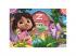 Dóra a felfedező 2x20db-os Supercolor puzzle - Clementoni