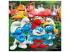 Hupikék törpikék kalandjai 3x48db-os supercolor puzzle - Clementoni