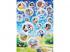 Disney mesehősök Supercolor puzzle 104db-os - Clementoni