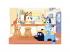 Bluey és családja 104 db-os puzzle - Clementoni