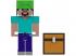 Minecraft: Steve a víz alatt karakter figura - Mattel