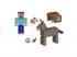 Minecraft: Steve és Szamár figura szett - Mattel