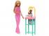 Barbie szőke hajú gyerekorvos karrierbaba játékszett - Mattel