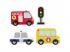 Fisher-Price: Wood fa kisautó szett - Mattel
