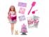 Barbie: Party Reveal meglepetés baba Francia buldog kutyussal - Mattel