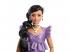 Barbie Fashion Deluxe lila rövidnadrágos baba