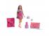 Barbie Party Unbox Glam baba meglepetés kiegészítőkkel, rózsaszín