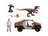 Jurassic World: Újjászületés harci jármű készlet kilövővel és Velociraptorral  Mattel