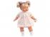 Llorens: Roberta 33cm-es síró baba cumival virágos ruhában