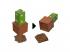 Minecraft Reveal minifigura tárolóban - Kaktusz - Mattel