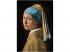 Museum Collection: Johannes Vermeer - Leány gyöngy fülbevalóval 1000 db-os puzzle poszterrel - Clementoni