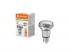LEDVANCE , LED R63 P , LED égő , E27 , 4.8 W , 2700 K , Meleg fehér , IP20 , Átlátszó