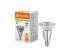 LEDVANCE , LED PAR16 P , LED égő , E14 , 4.5 W , 2700 K , Meleg fehér , IP20 , Átlátszó