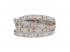 LED szalag , 2835 , 160 led/m , 13 Watt/m , meleg fehér , 2010 lumen/m , 5 év garancia , IP65