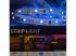 Digitális LED szalag szett (vezérlő+tápegység+távirányító) , 5 m , RGB + IC (digitális) , CCT , dimmelhető , WIFI , TUYA , LEDIS