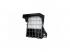 LED reflektor , kültéri , 240w , természetes fehér , 170 lm/w , Philips chip , slim , fekete , IP66 , 5 év garancia , LEDISSIMO