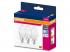 OSRAM , LED VALUE CLASSIC B , LED égő , E14 , 4.9 W , 4000 K , Hideg fehér , IP20 , Fehér 3 db
