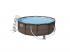 Bestway 56709 MYKONOS LUX rattan hatású fémvázas medence szett 366 x 100 cm *