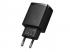 Baseus CCXJ-B01 20W USB/USB C fekete gyorstöltő