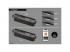 Rábalux , 70127 , LiTrack Line12V , Sínes lámpák , fekete , IP20 , 2700-5500K , 4W