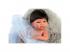 Llorens: Nico 40cm-es baba szorös szürke párnával