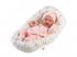 Llorens: Mimi 42cm-es mosolygós baba cumival és babafészekkel